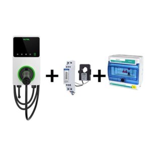 KIT AUTEL MaxiCharger 7,4 kW con manguera Tipo 2 + Medidor monofásico + Protecciones 40 A