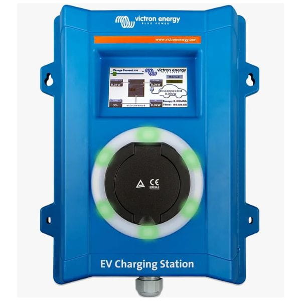 Victron EV Charging Station 22kW wallbox trifásico monofásico cargador eléctrico