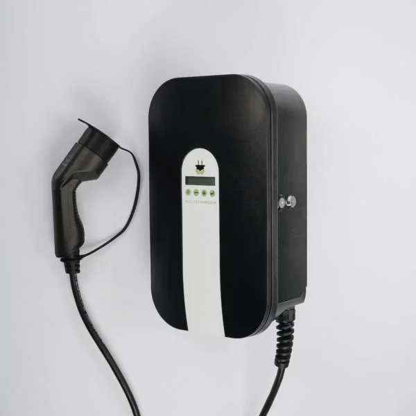 Cargador Policharger NW-T23F trifásico 22 kW con protecciones conector Tipo 2