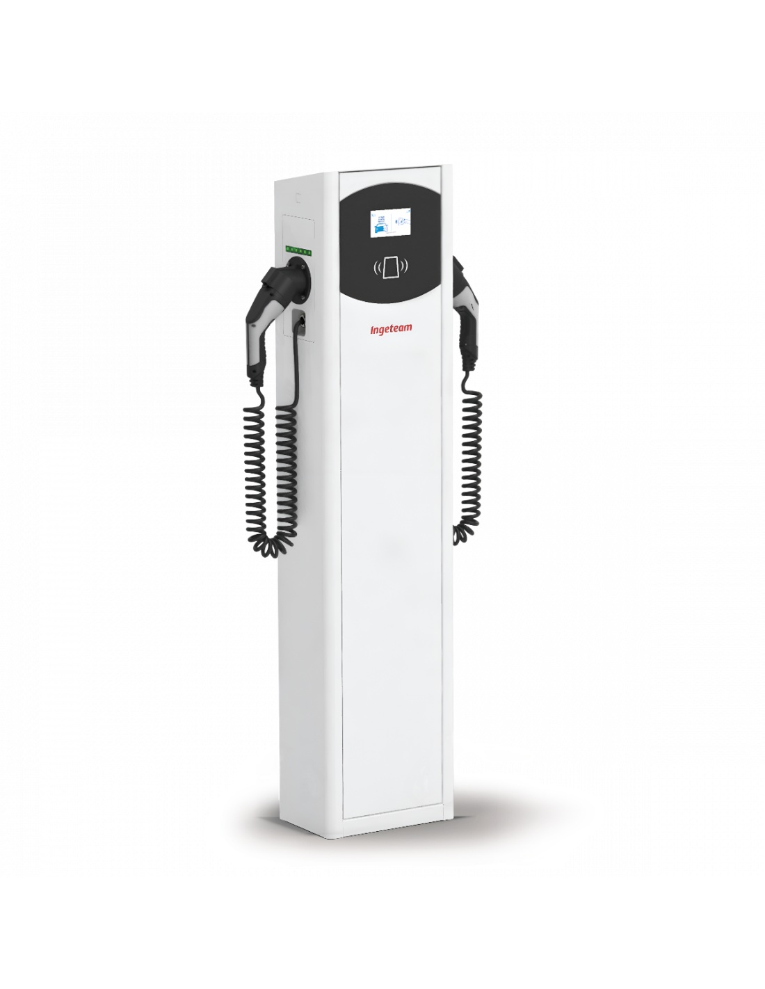 Cargador Ingeteam Fusion Street 22 kW trifásico con cable Tipo 2