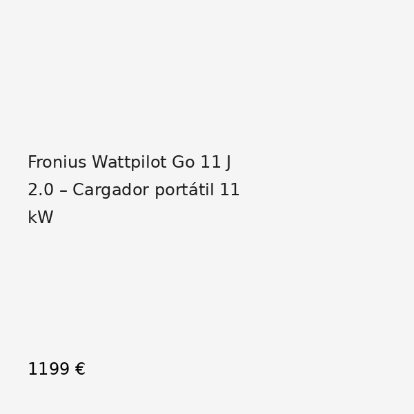 Fronius Wattpilot Go