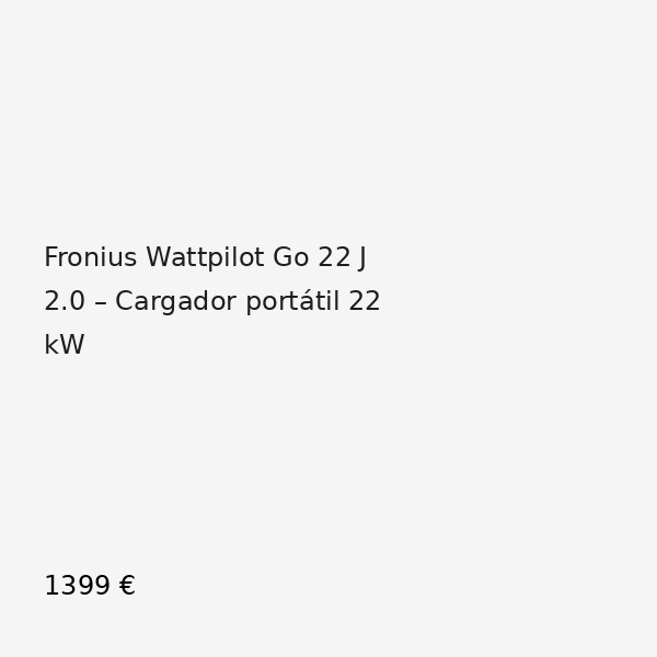 Fronius Wattpilot Go