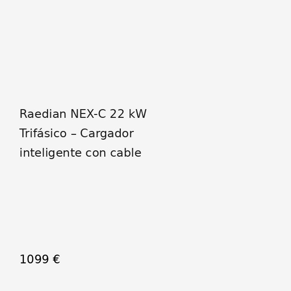 Raedian NEX-C Raedian NEX-C trifásico