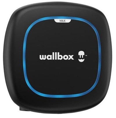 Wallbox Pulsar Max 22 kW con cable Tipo 2 de 7 m en color negro