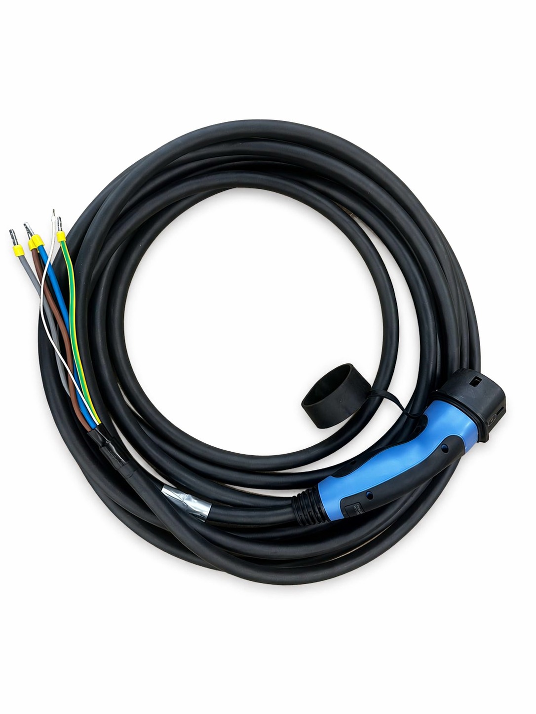 Manguera trifásica Tipo 2 Woltio de 22 kW, cable de recarga de 5 o 10 metros para coche eléctrico
