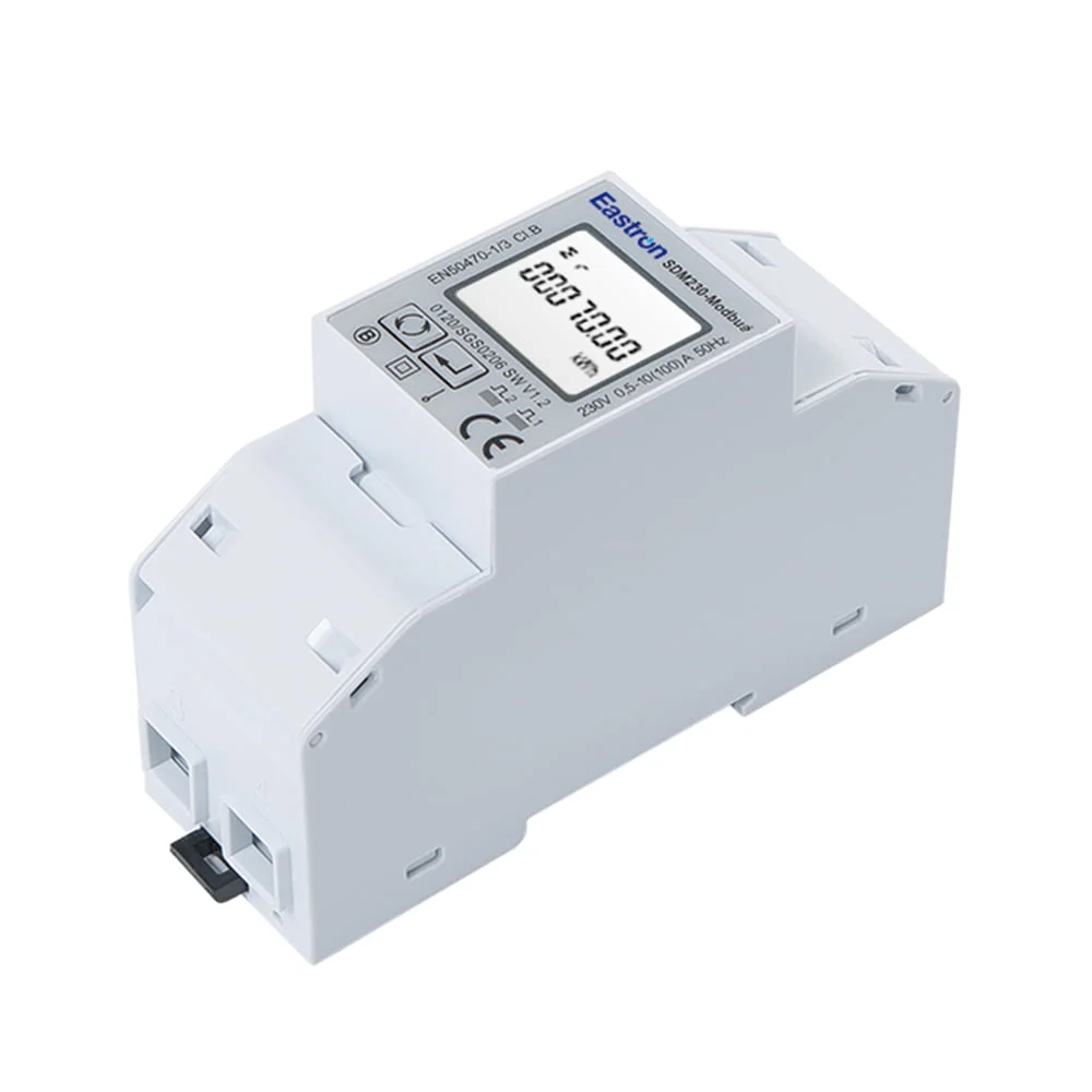 Eastron SDM230 100 A RS485 Modbus para cargador eléctrico
