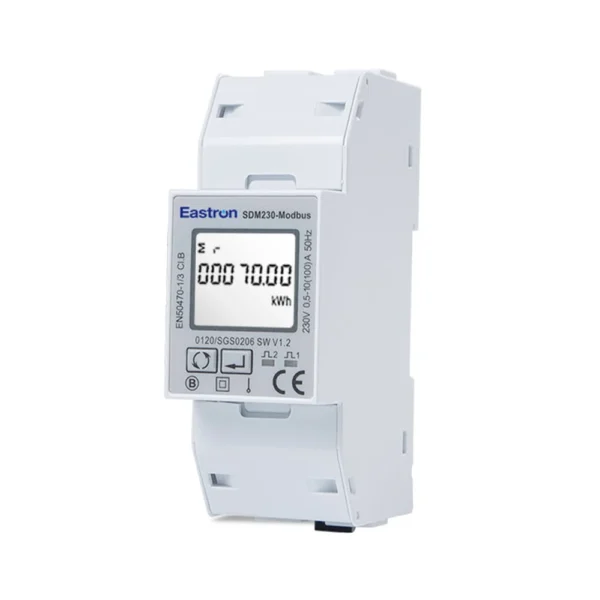 Medidor Autel Eastron SDM230 Modbus 100 A para balanceo dinámico
