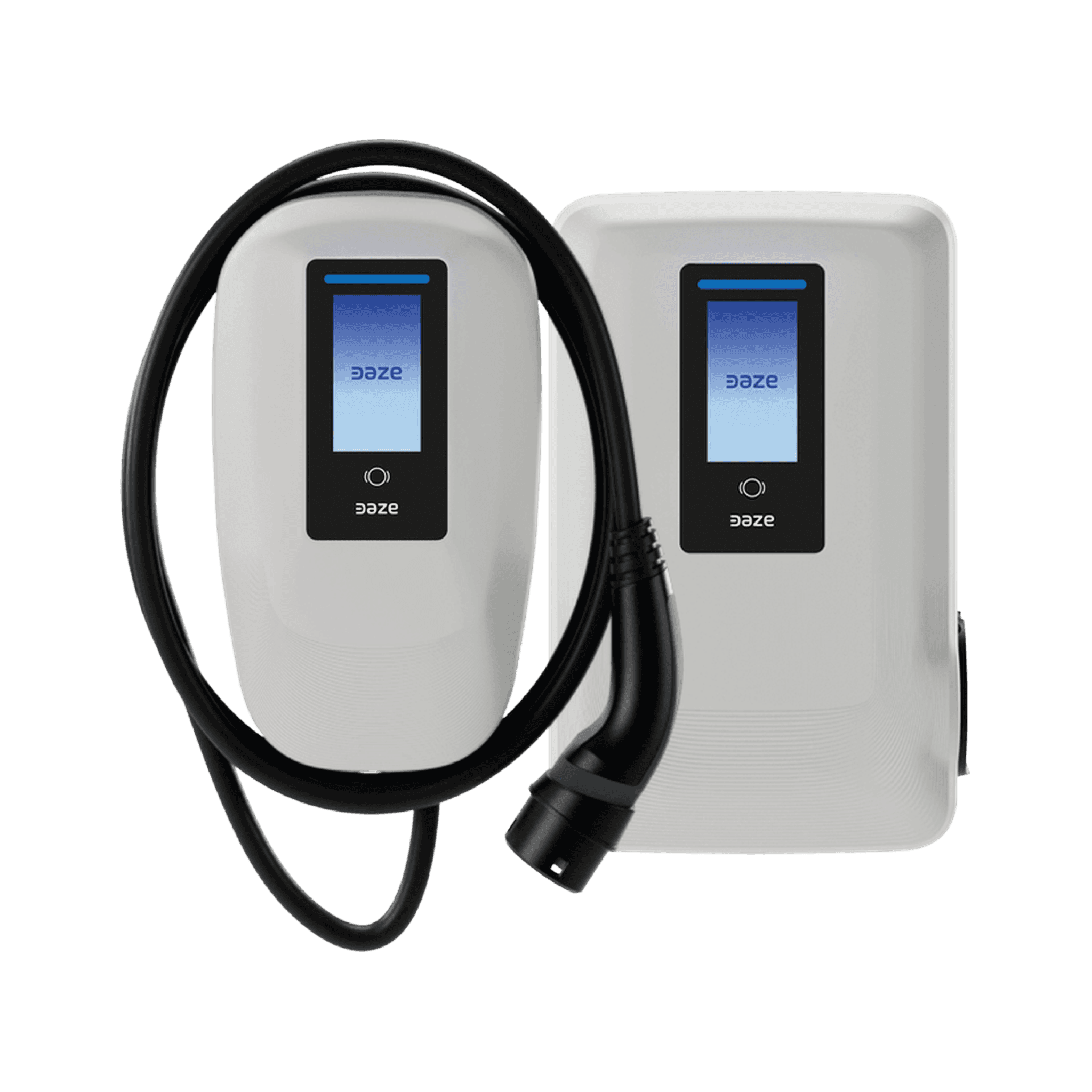 Daze Dazebox Pro T con pantalla táctil y cable Tipo 2 · OCPP, MID y 4G (7,4 / 22 kW)